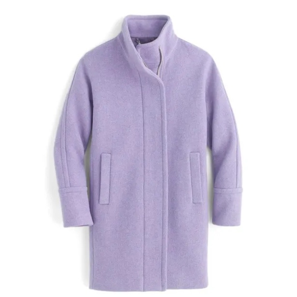 J. Crew Cocoon Coat Stadium Cloth by Nelly Gori